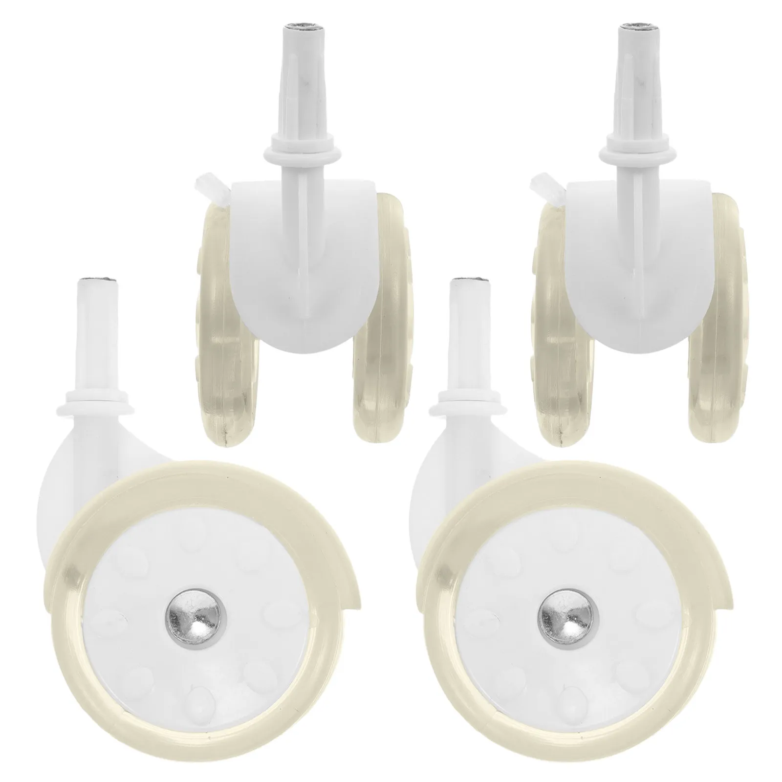 

4Pcs Baby Walker Wheels Replacement Learning to Walk Smooth Safe Mobility Parts for Walkers Casters Wheels Swivel Caster