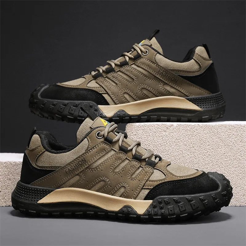 

Hot Sale Cheap Hiking Shoes for Men Breathable Soft Walking Shoes Men Non-slip Outdoor Sneakers Men Zapatillas Trekking Hombre