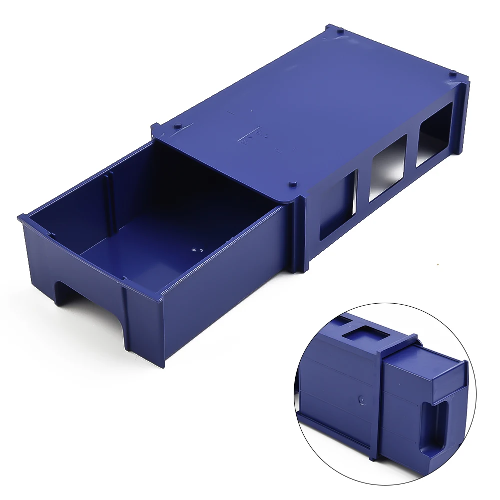 1x Stackable Plastic Hardware Part Storage Boxes Component Screws Toolbox Combined Cabinet Rack Building Block Drawer Case