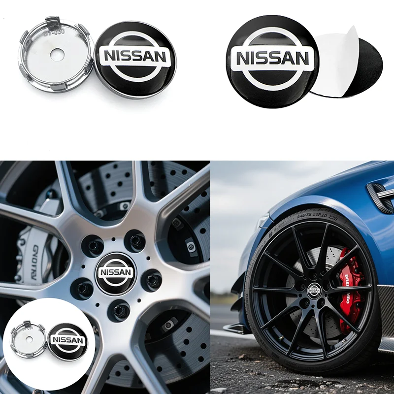 

Колпачки для центра дисков 60 мм, заглушки для колесных дисков, аксессуары для автомобилей Nissan X-Trail T32 T31 Qashqai Tiida Teana, стайлинг для авто