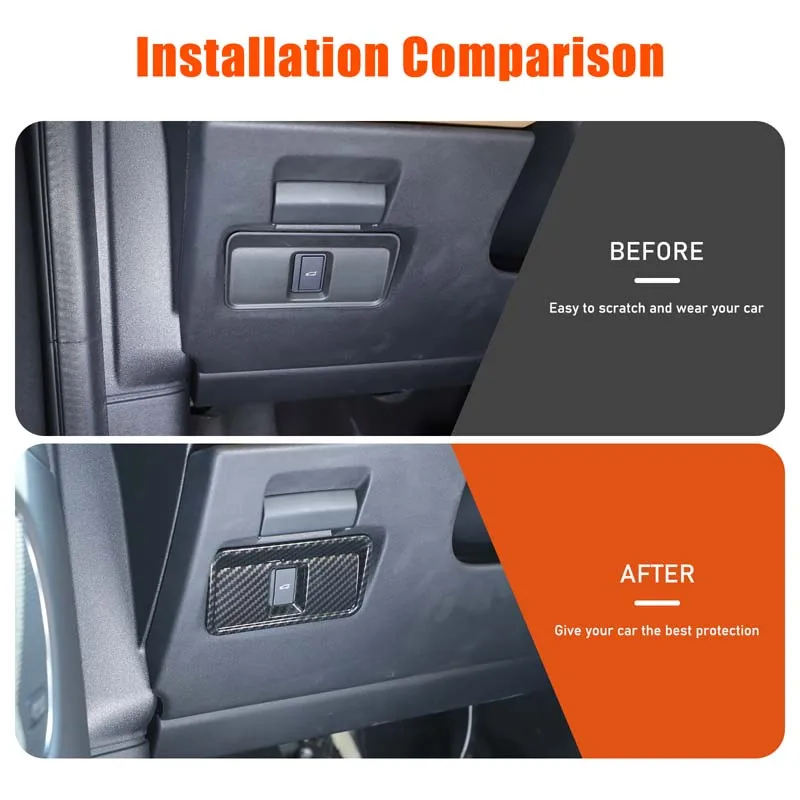 لاند روفر ديسكفري سبورت/إيفوك 2024 2025 + ABS الجذع التبديل غطاء لوحة الباب الخلفي الباب الخلفي التبديل غطاء إطاري الملحقات