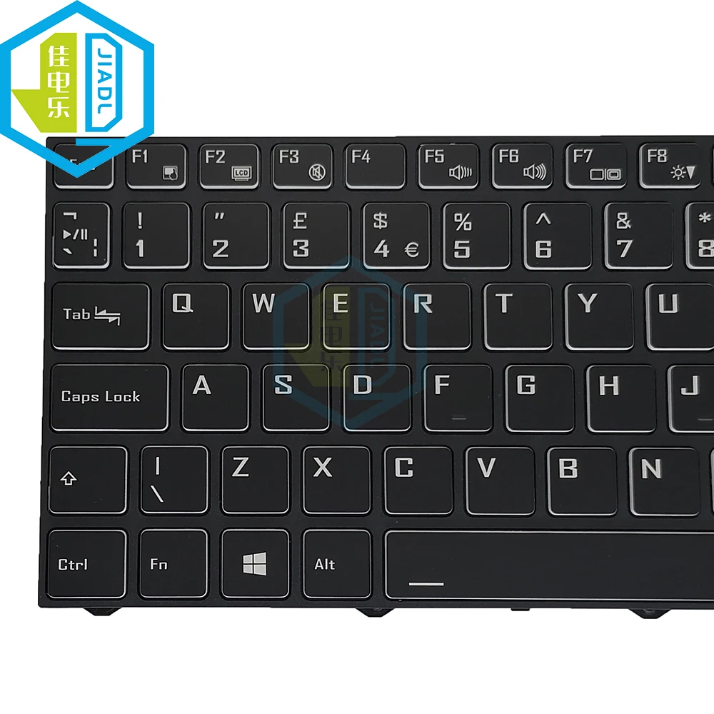 New UK GB Laptop Keyboard For Hasee GX9 GX8 TX9 CT5DK TX8 CT5DH TX7 Z7-CT7NA Z7M-CT5NA Keyboard Black Frame 6-80-N15Z0-19D-1