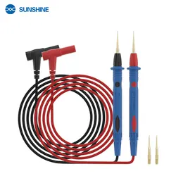 SUNSHINE SS-024B 1000V 20A Superconducting Multimeter Leads for Digital Current Voltage Probe Tip Test Lead Pen Cable Tool