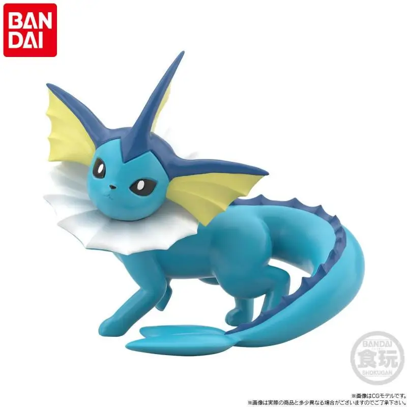 goods in stock Genuine Bandai Pokemon 1/20 Scale world Eevee Evolution Set Anime Action Figure Model Toys Gift for Birthday