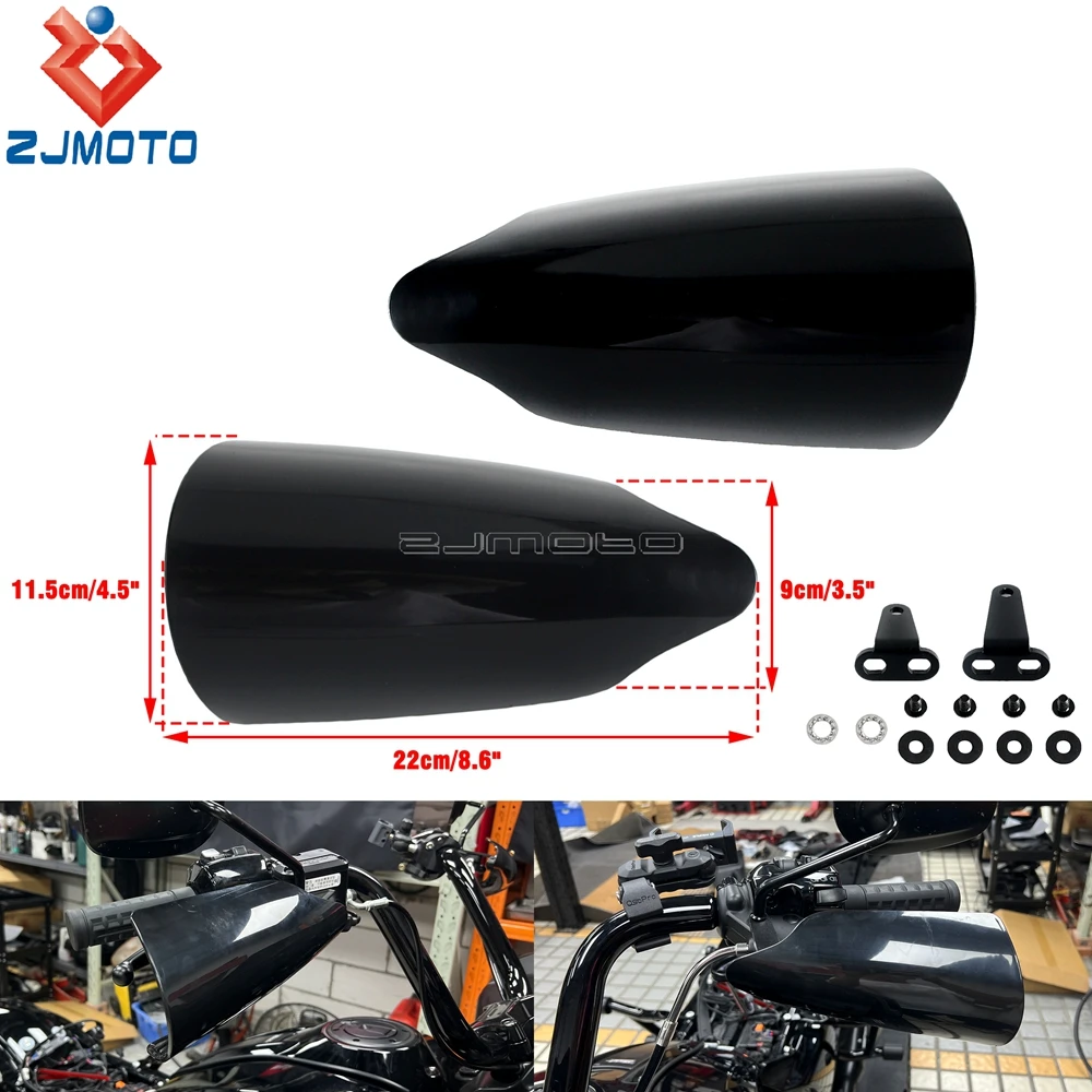 Защита рук мотоцикла для Harley Softail Rocker C FXCWC 2009-11 EFI FXCW FXCWC 08 FXCW 09 Springer Injected FXSTS I 2001-06