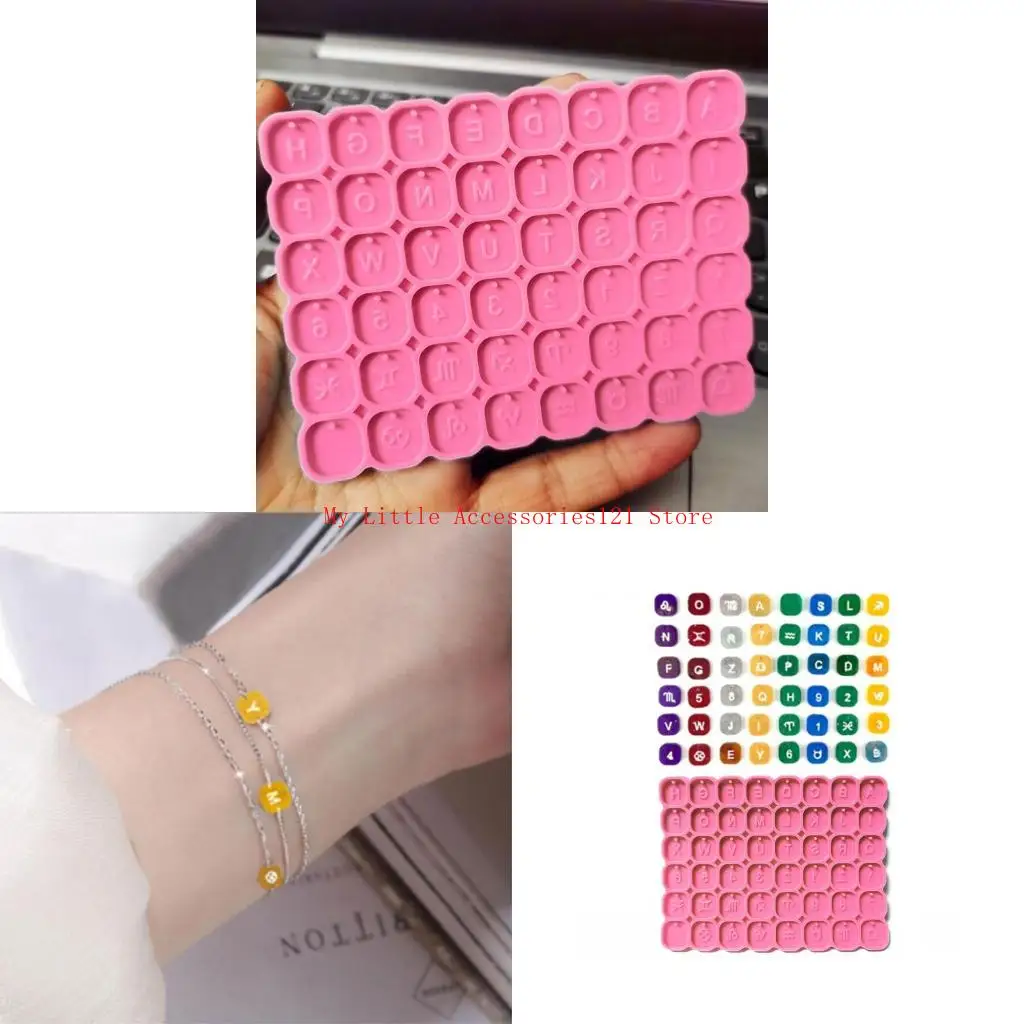 

Letter Silicone Mold Zodiac Resin Molds for DIY Jewelry Craft Make