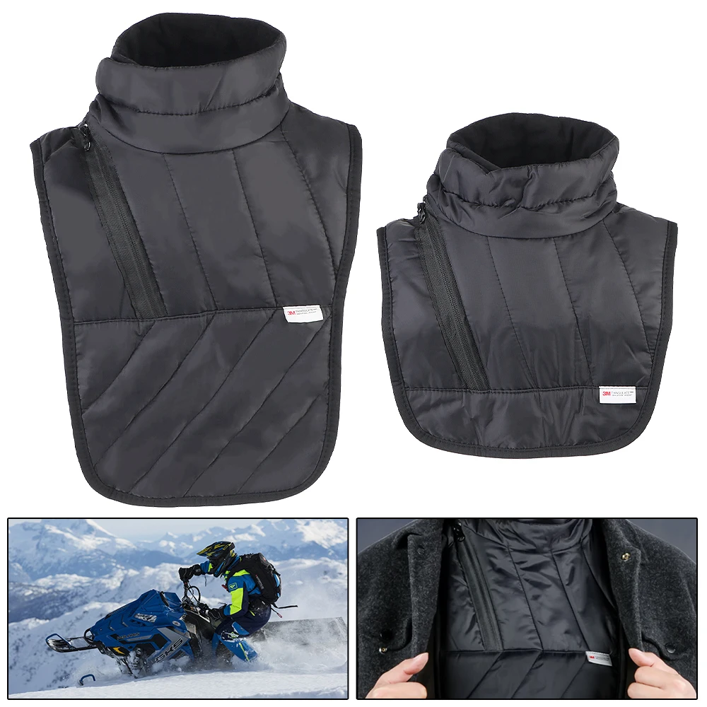 Écharpe thermique coupe-vent pour motocycliste, protection de la poitrine et du cou, garde au chaud, hiver