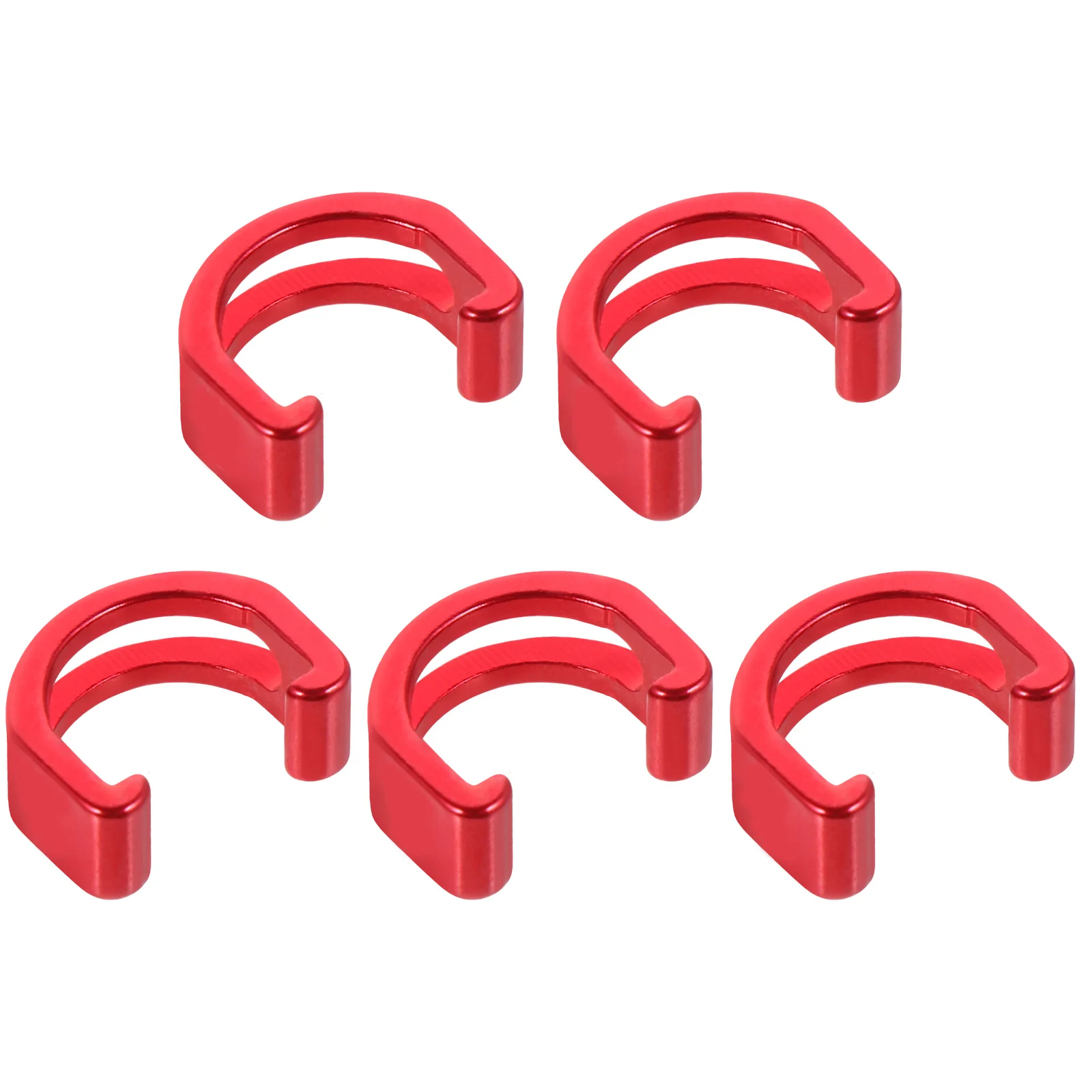 

5Pcs Bike Cable Clamps Wire Fixing Clips C Shaped Buckle for Road Folding Bikes Durable Anti Rust Waterproof