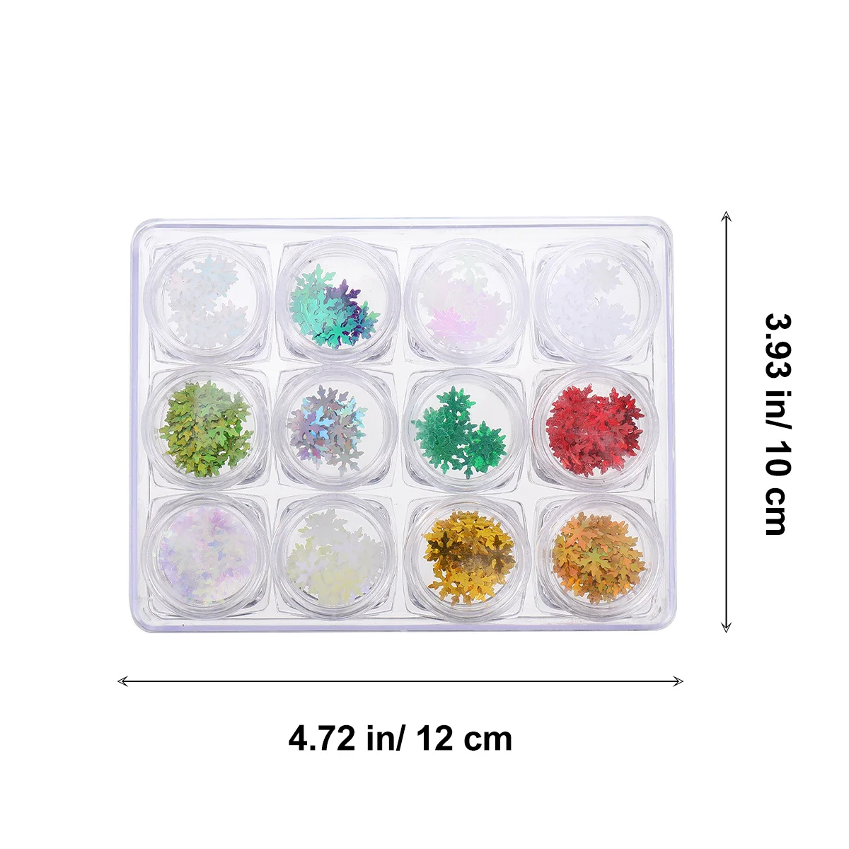 Kreative Formen, faszinierende schöne Nägel, Maniküre, Paillette, Schneeflocke, Dekor, Thanksgiving-Geschenk, Nagelkunst, Glitzer