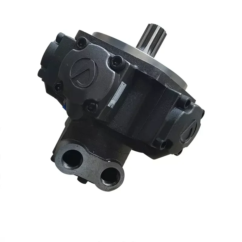 Lage Snelheid Hoog Koppel Kleine Cilinderinhoud Radiale Zuigermotoren Mr33 Mr57 Oliemotor Hydraulische Motor