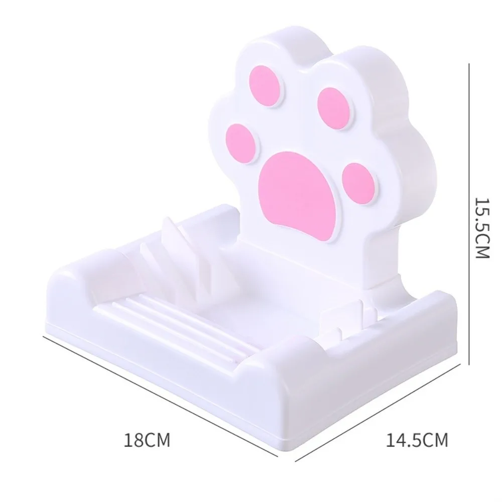 

New Multifunctional Pot Lid Stand Cat Palm Shaped Decorative Spoon Holder Organizer Durable Tableware Storage Rack Kitchen