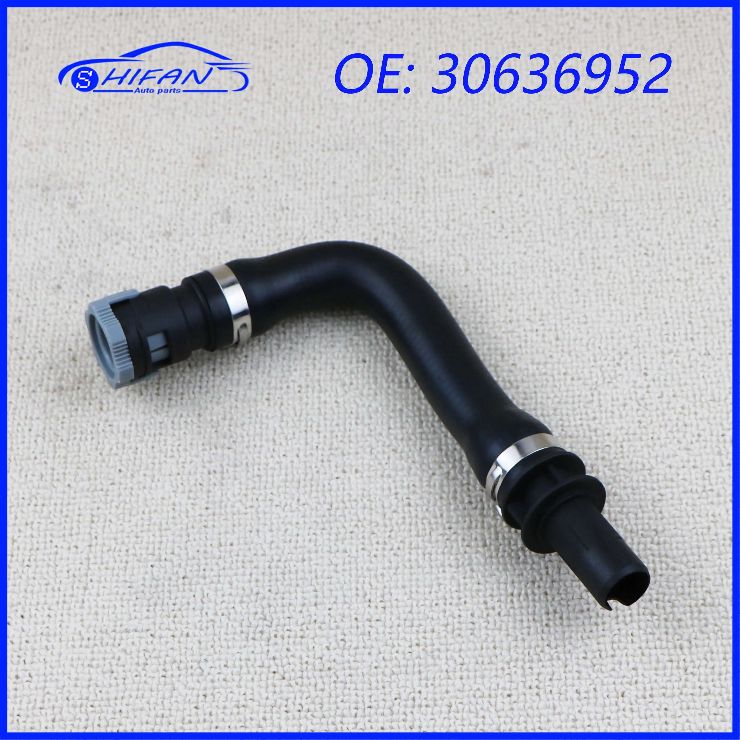 30636952 Radiator HVAC Heater Hose Water Hose For S40 C30 V50 C70 2005 2006 2007 2008 2009 2010 2011 2012 2013 30794656