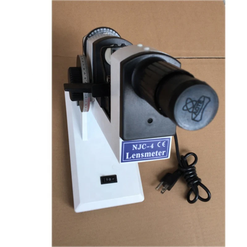 NJC-4 Ophthalmic Hand Lensmeter Optical Lens Meter Manual Lensometer Optometry Equipment