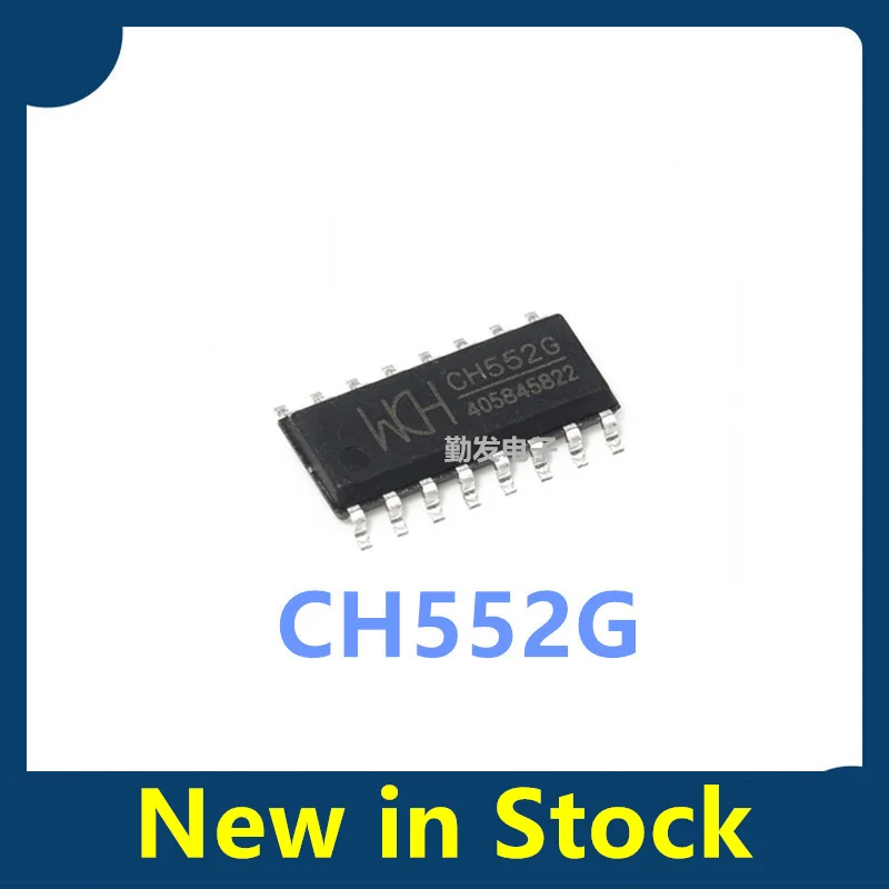 10PCS CH552G SOP-16 16KB 8-bit enhanced USB microcontroller chip