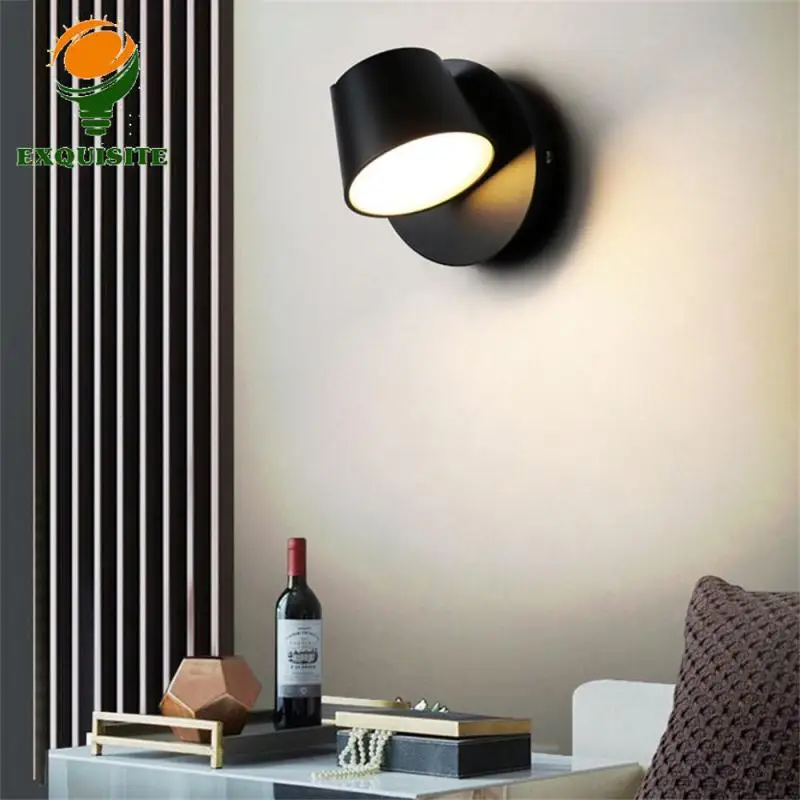 

Bedroom Lights Hotel Room Bedside Reading Light Wall Mounted Home Accessories Indoor Wall Light Led Wall Lamp Modern Luminaire