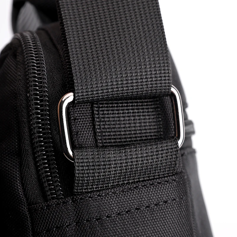 Multi-Pocket Oxford Messenger Bag for Men – Roomy Crossbody Shoulder Pack for Office Travel & Everyday Carry