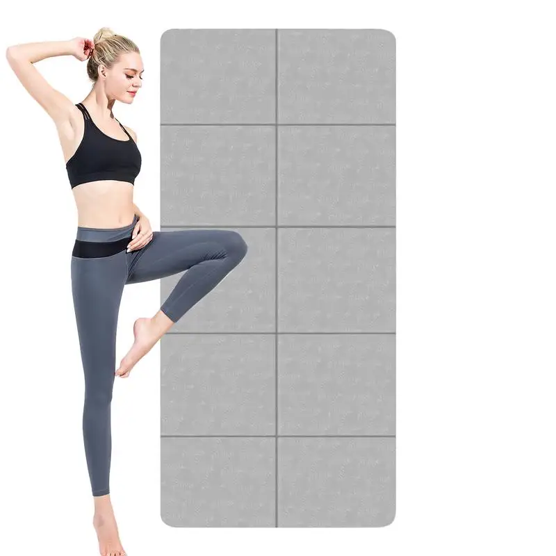 

Mat Yoga Workout Men Women Meditation Exercise Mat Non Slip Thick Foldable Pilates Floor Exercise Pad For Indoor Outdoor Use For