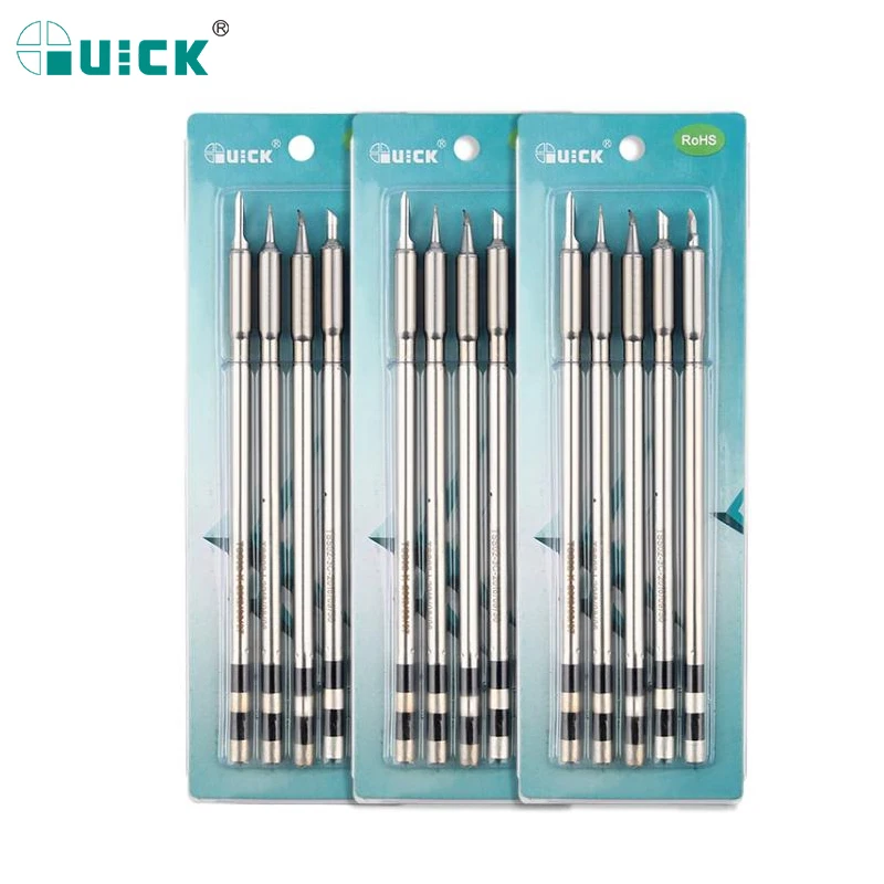 QUICK TS1200A Tips Soldering Iron Lead-free Tip for IPhone Board Repair Hand Tools Original TSS02-I TSS02-SK TSS02-J TSS02 T12