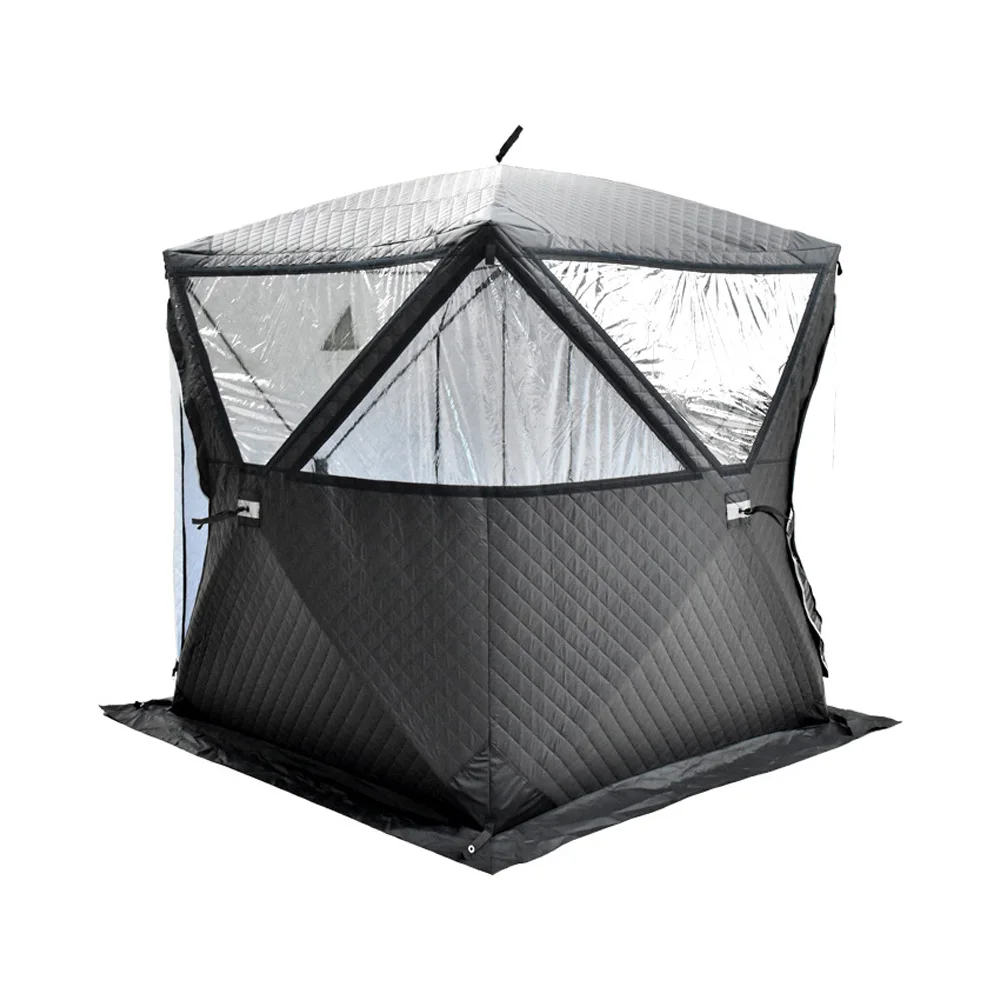 

Ice Fishing Tent Sauna Chimney Style Portable 3-4 Person Sauna House Waterproof Windproof Winter Fishing Tent Ice Fishing Tent