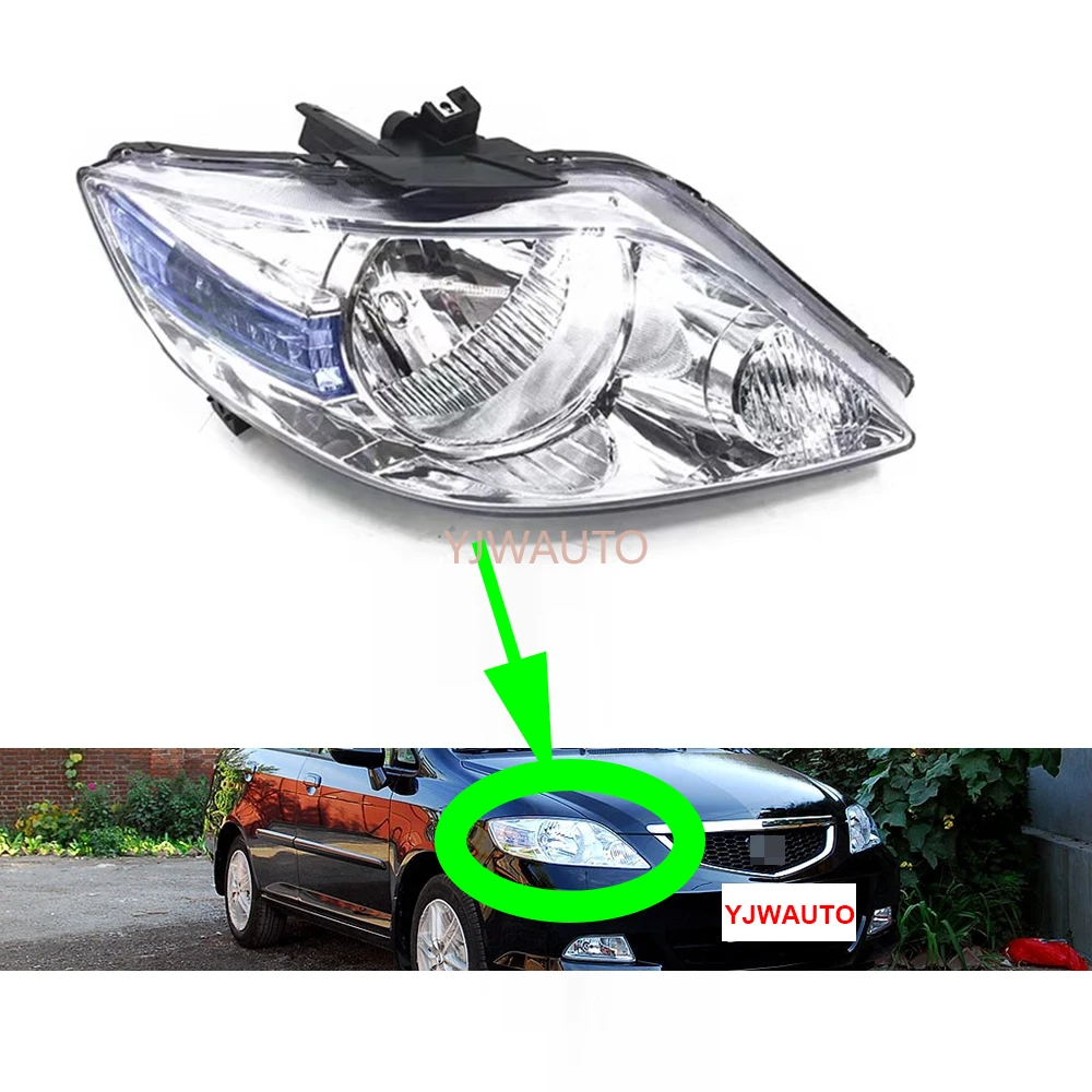 

For Honda CITY 2006-2008 Headlights Car Headlamp Assembly Daytime Running Light Auto Whole Car Light Assembly