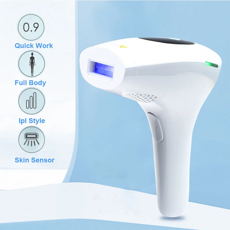 

Portable IPL laser hair removal device, suitable for women, men and families. Quick hair removal, safe and effective.