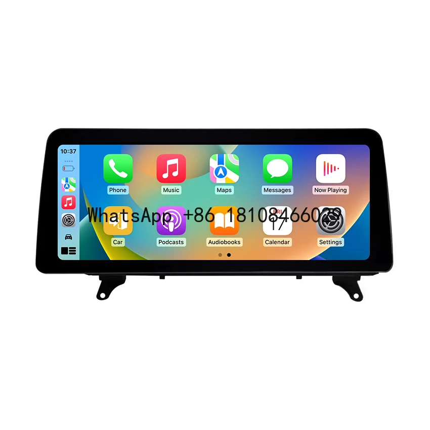 

10.25/12.5" Android 14 GPS Navigation Wireless Apple Carplay Auto for BMW X5 X6 F15 F16 Car Radio Multimedia Video Player Screen