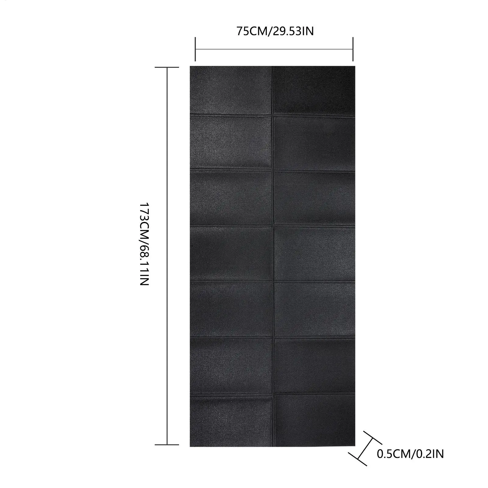 Treadmill Mat Vibration Absorbing Heavy Duty Treadmill Floor Mat Equipment Pad For Home Gym Office Indoor Yoga Workout Equipment - view 6