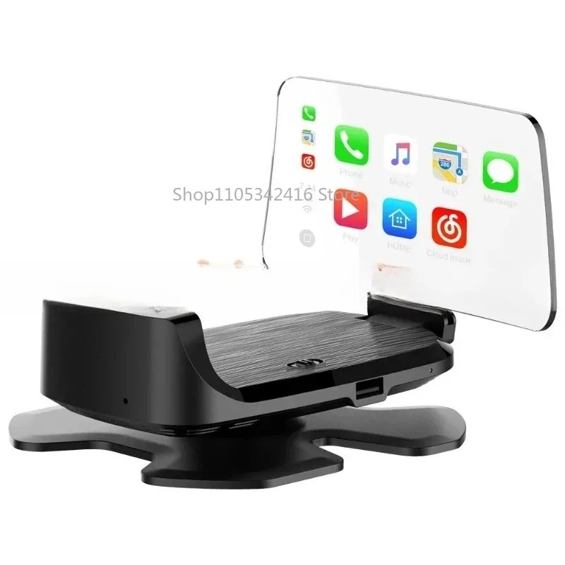 Car HUD Head-Up Display Hands-Free Voice Control Wireless Remote 1000Nits Sunlight Readable for Safe Driving