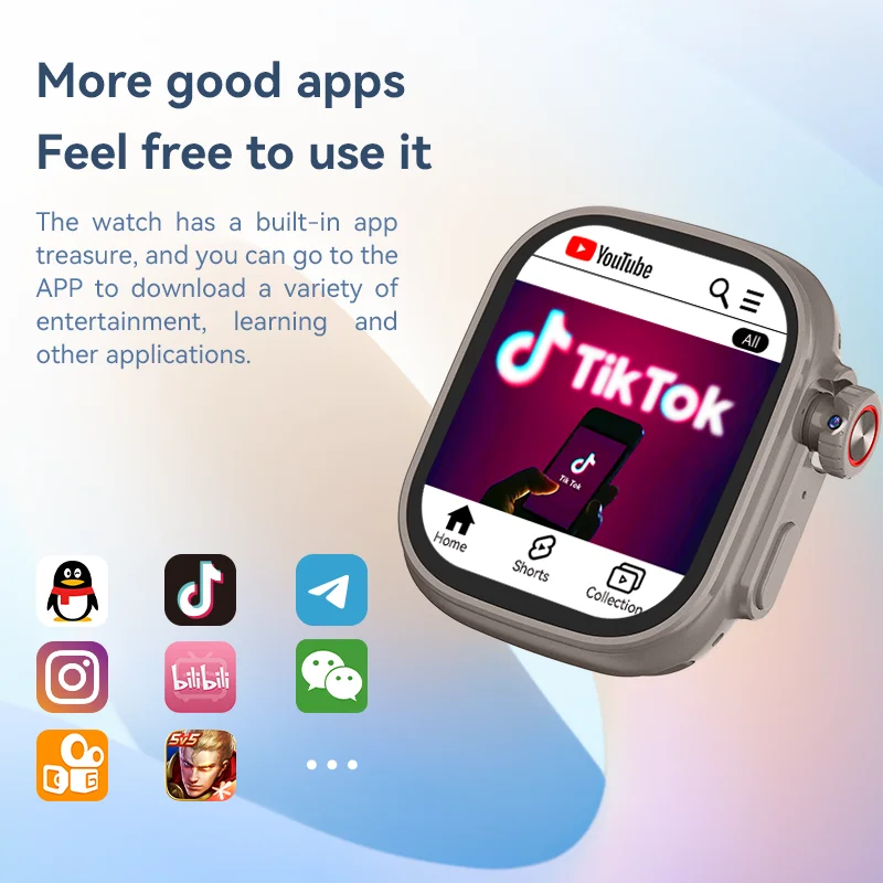 Smartwatch 4G GPS خرائط الملاحة بطاقة SIM الرجال متصلة ساعة ذكية ساعة Howear HW S11 دعوة فيديو APP بلوتوث اختيار المكالمات