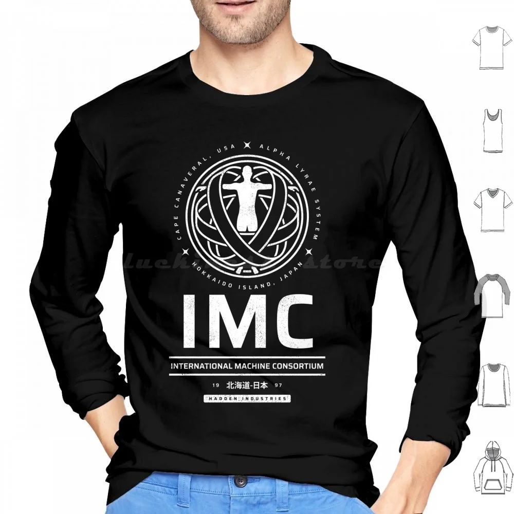 International Machine Consortium White Hoodies Long Sleeve International Machine Consortium Imc Contact Contact Movie