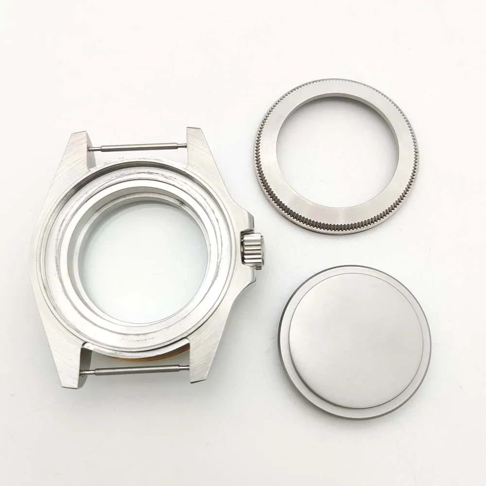 นาฬิกาผู้ชาย42มม., นาฬิกากรอบนาฬิกากลไกอัตโนมัติตัวเรือน NH35นาฬิกา Superluminova หน้าปัดคู่ปฏิทิน