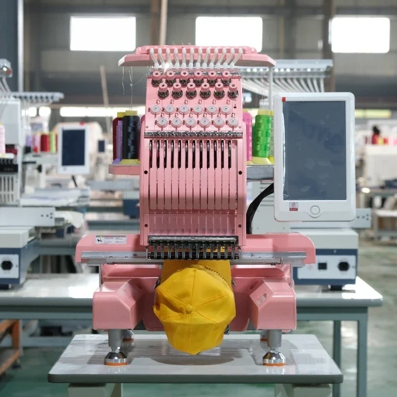 JCH-1201 Multi-needle Embroidery Machine German Embroidery Machine Alphabet Embroidery Machine