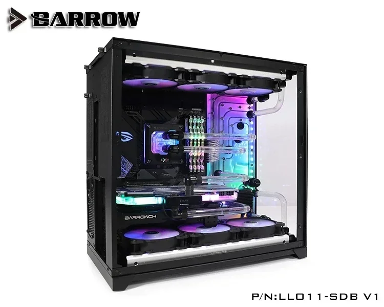 Barrow Waterway Boards für Lian Li PC-O11 Dynamic Case, für Intel CPU Water Block & Single GPU Building LLO11-SDB V1