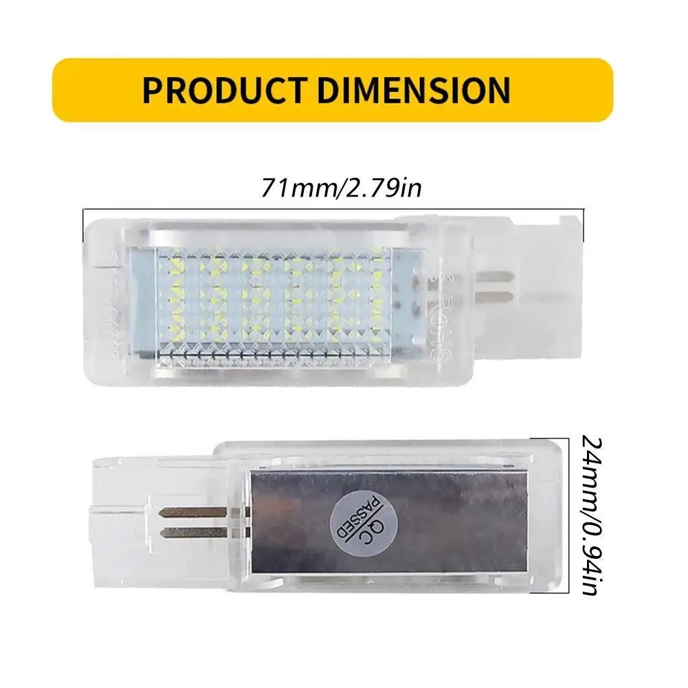 LED Footwell Trunk Glove Box & Luggage Compartment Lights for VW Golf Jetta Passat B6/B7/B8/CC Trunk Light Glove Box