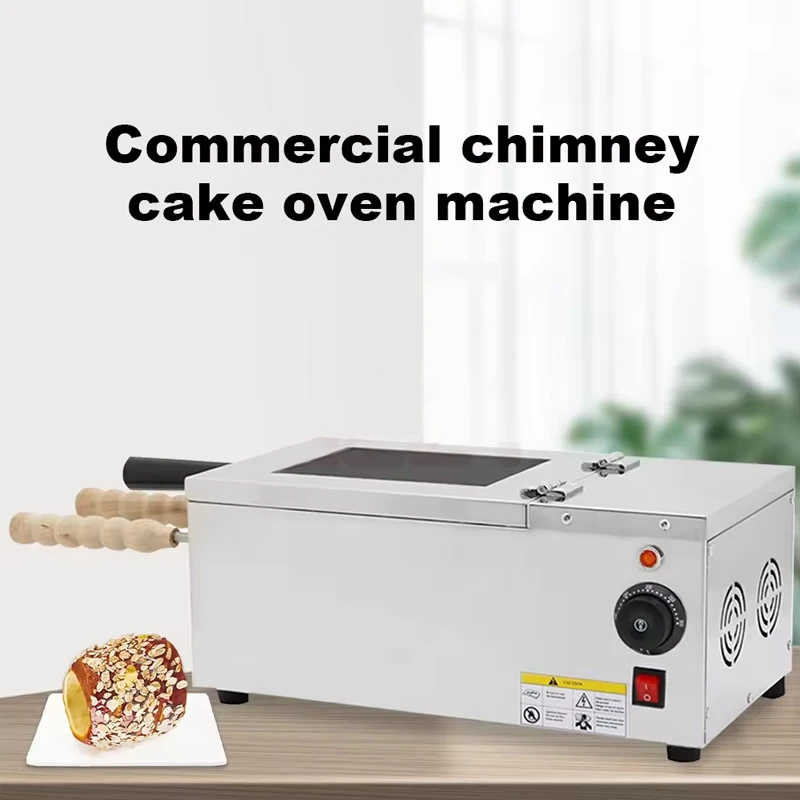Multi Functional Bread Roll Machine Commercial Electric Chimney Cake Machine 110V 220V Bread Oven, Hot Selling Snack Machine