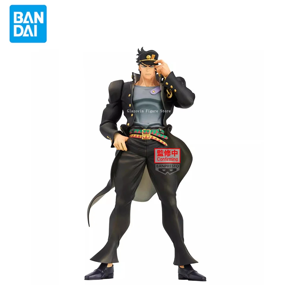 Original Banpresto JoJo's Bizarre Adventure Stone Ocean 22cm Jotaro Kujo PVC juguete de modelos coleccionables regalo para niños Glazovin