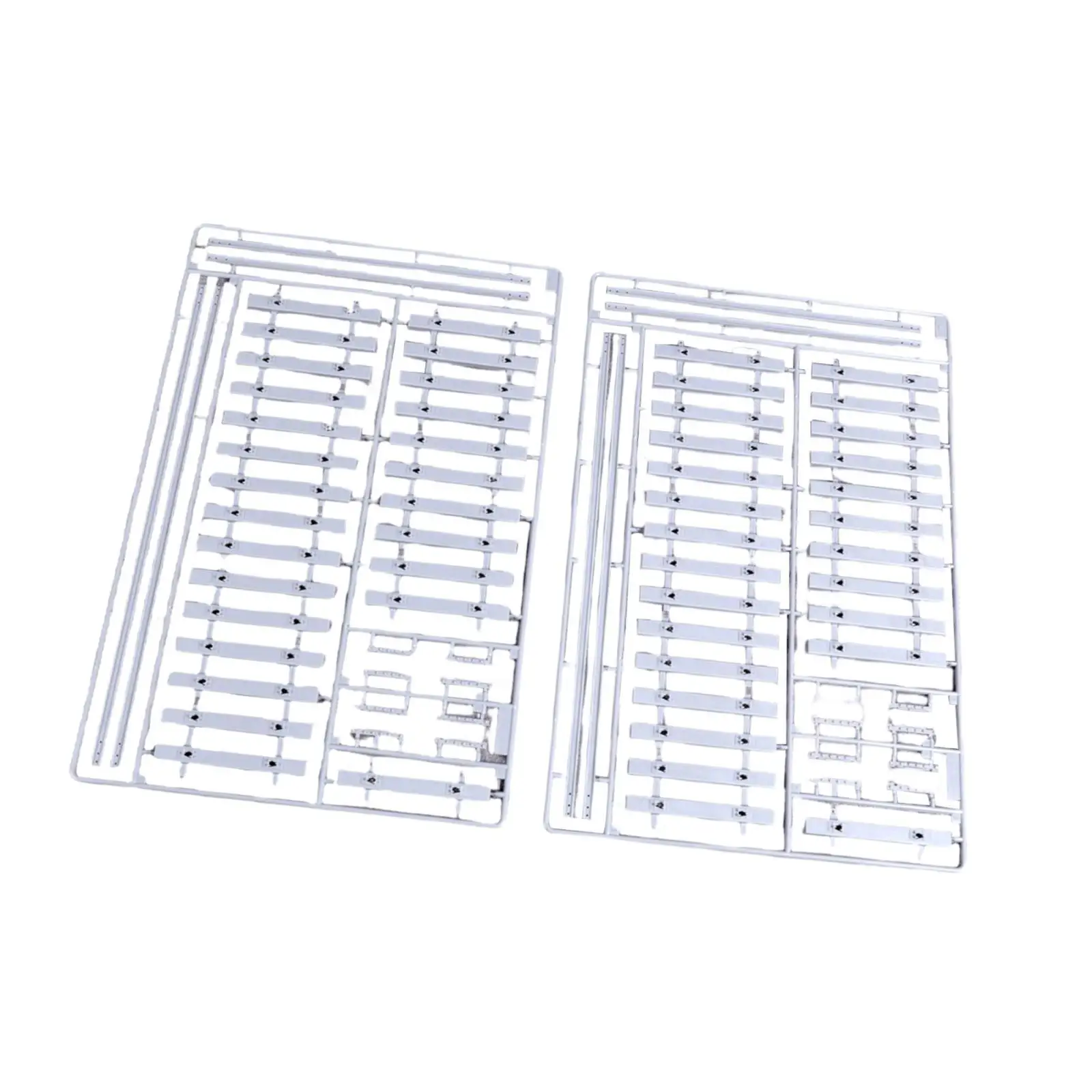 

Mini Hand Assembled Model Railway Track Puzzles DIY Tank Train Scene Railway Railway Track for Scene Layout Building Material