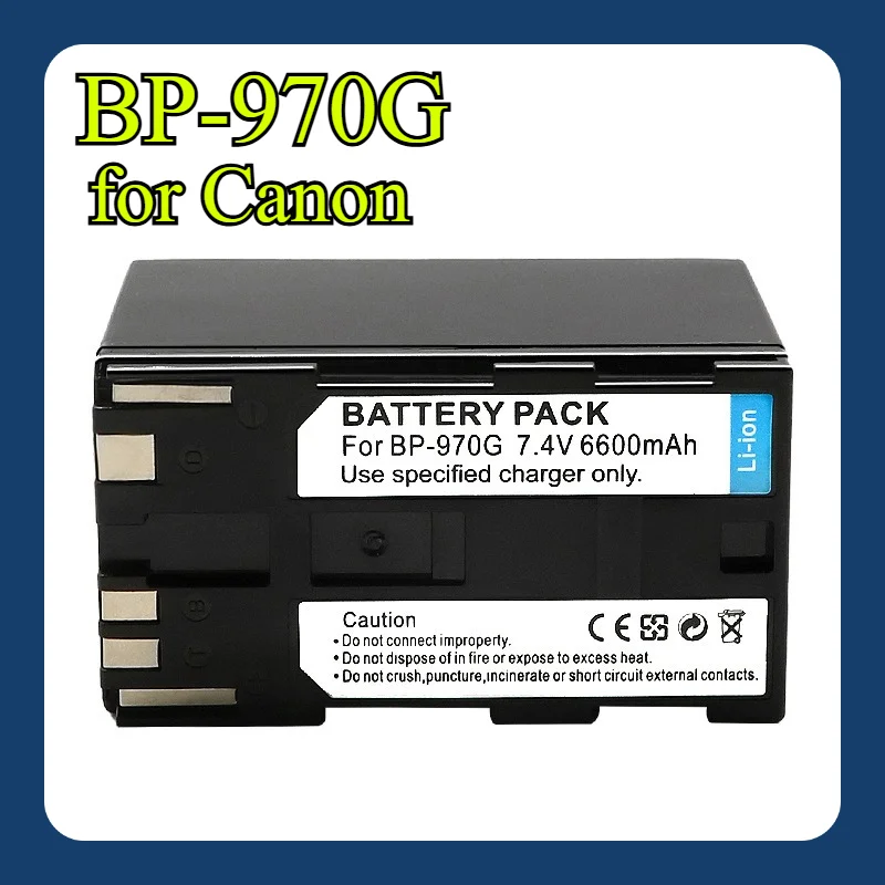6600Mah BP-970G Bat…