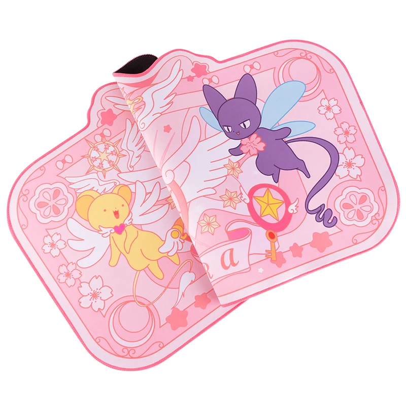 Tappetino per Mouse da gioco Kawaii Extra Large Cute Pink Sakura XXL tappetino da scrivania impermeabile antiscivolo per Laptop accessori da scrivania per Tablet da ufficio