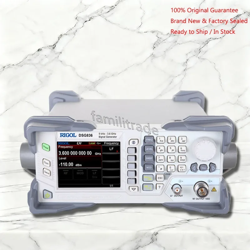 1pc New RIGOL DSG830 In Stock RF Signal Generator 9 kHz to 3 GHz Low Phase Noise Max Power +20dBm DSG800 Series Original Box