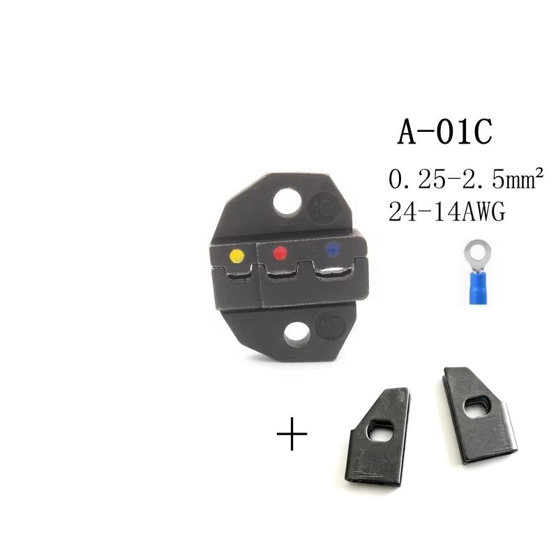 7.5\'\' Die Sets For SN-28B SN-48B SN-2 SN-01C SN-06 Mini Europ Style Crimping Plier Machine Modules Jaws