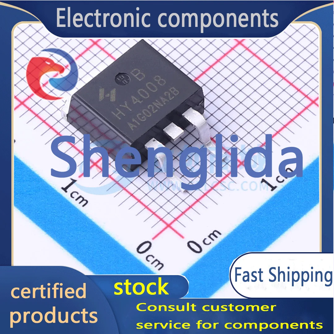 

HY4008NA2B packaged TO-263 field-effect transistor (MOSFET) brand new off the shelf 1PCS