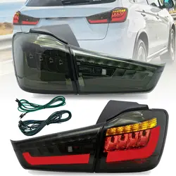 LED Tail Lights For Mitsubishi Outlander Sport ASX RVR 2011-2019 with Start Up Animation Full LED with Sequential Turn Signal