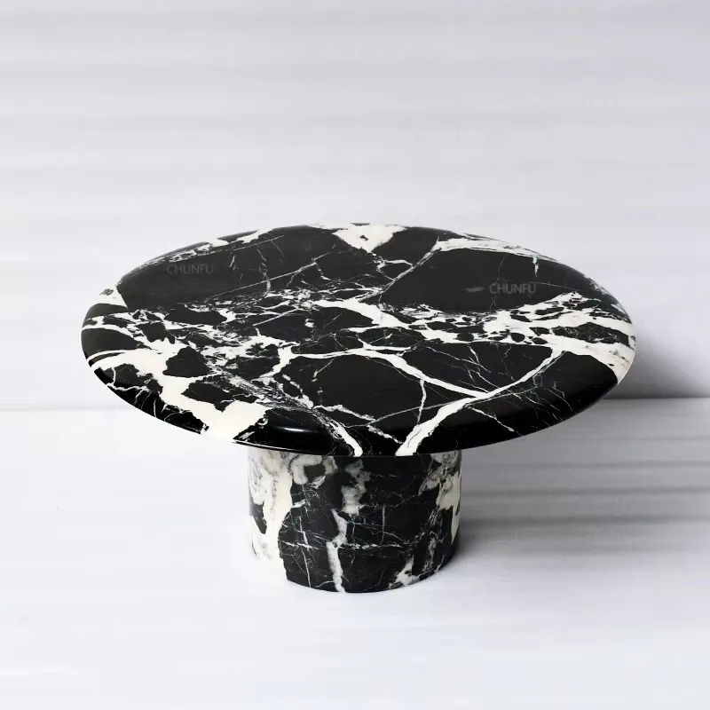 Natural Marble Living Room Sofa Table Set Modern Luxury Coffee Side Tables with Extendable Feature for Home Furniture