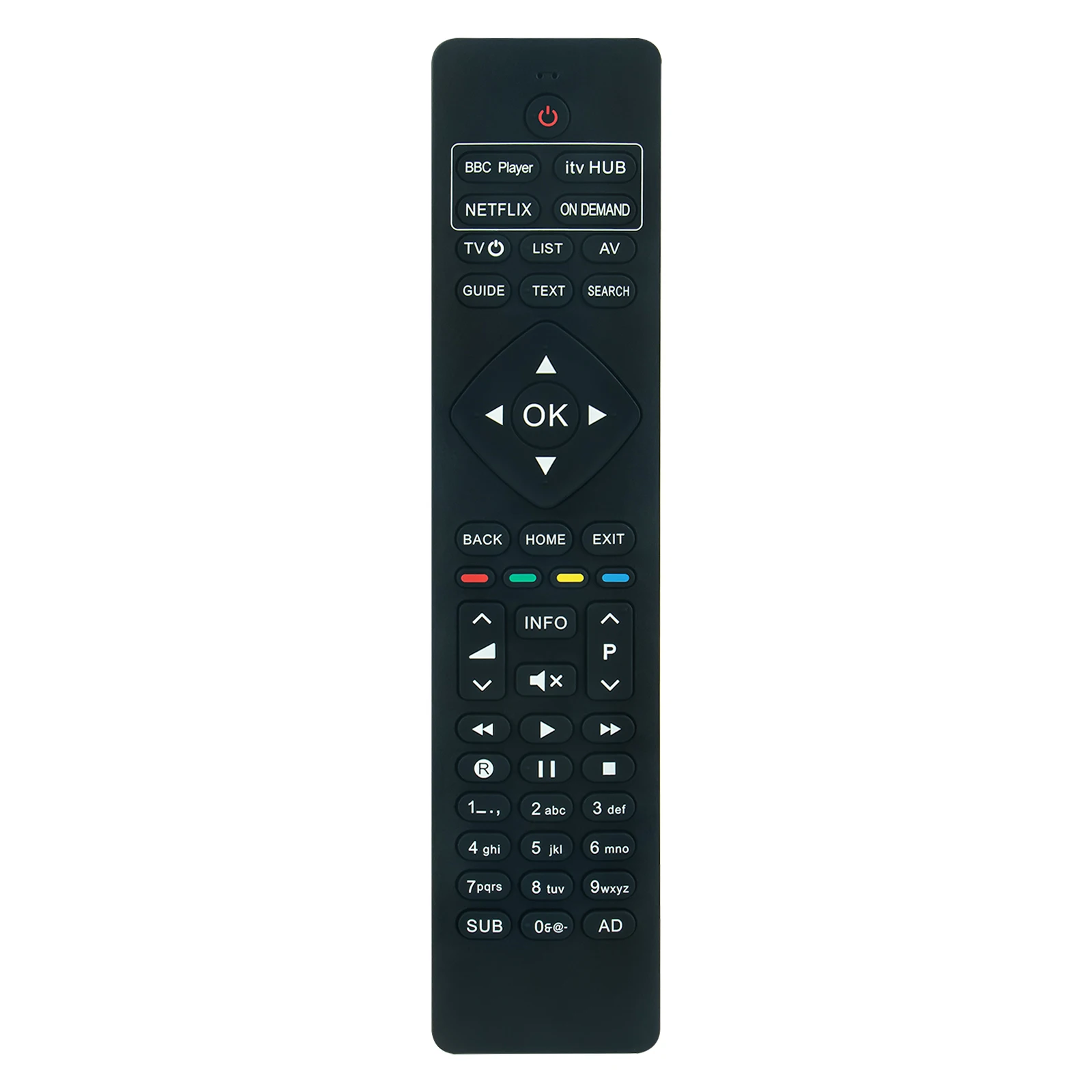 New Relaced Remote Control Fit For Freesat UHD-4X Smart 4K Ultra HD Digital TV