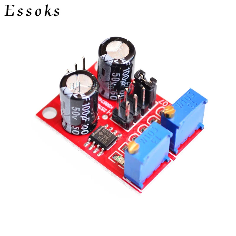 NE555 pulse frequency, duty cycle adjustable module,square/rectangular wave signal generator,stepping motor driver