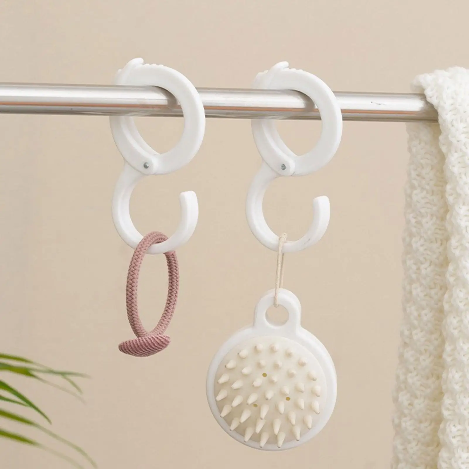 S Shaped Hook Kitchen Hook Bag Coat Hat Hanger Hooks For Kitchen Railing Hooks Holder Bathroom S Hooks for Hanging Hooks Rod
