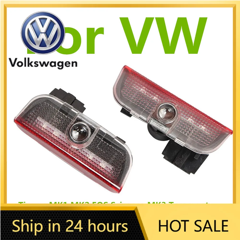 

For VW Volkswagen Jetta MK5 Golf 2X For VW Touareg 7P Golf 5 6 7 Jetta MK6 MK7 R Passat B6 B7 B8 B9 LED Car Decoration Lamp Door