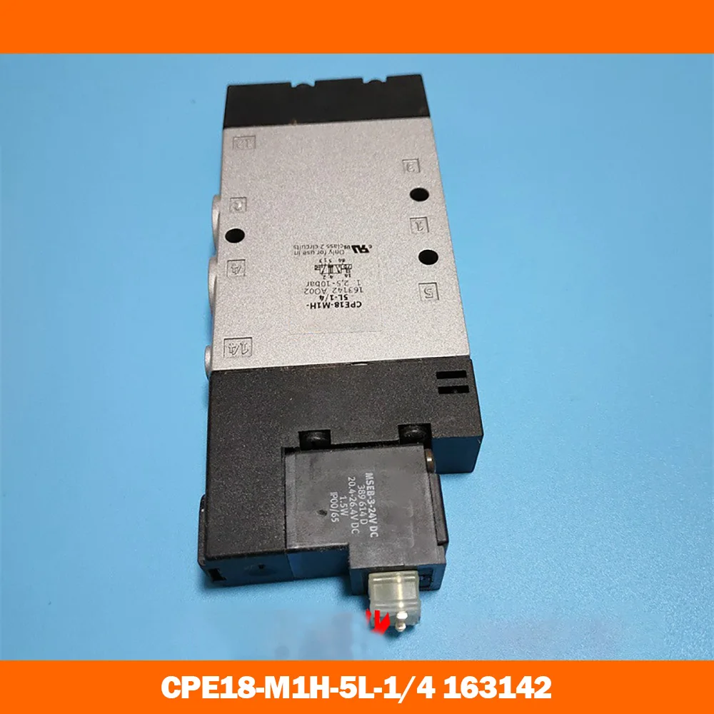 

Original For FESTO CPE18-M1H-5L-1/4 solenoid valve 163142