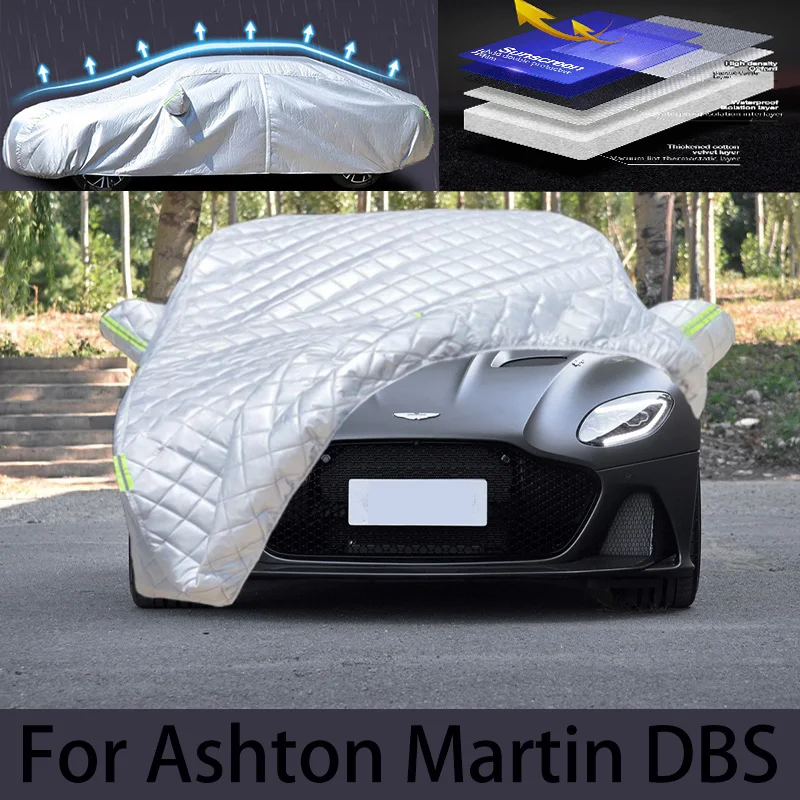 

For Ashton Martin DBS Car hail protection cover auto rain protection scratch protection paint peeling protection car clothing